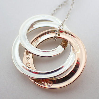 Tiffany & Co. 925 Metal Interlocking Necklace