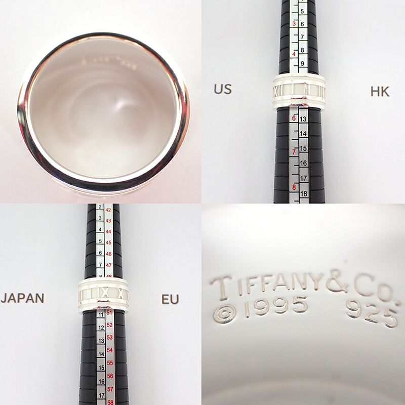 Tiffany & Co. 925 Atlas Wide Ring