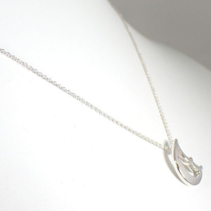 Tiffany & Co. 925 Crescent Pendant Necklace