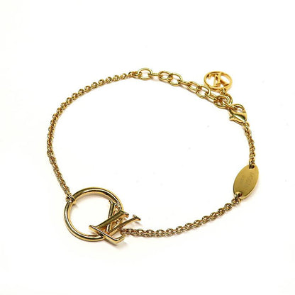Louis Vuitton LV Eclipse Bracelet Round Circle Gold