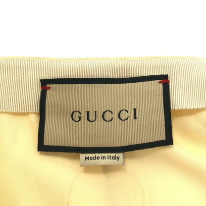 Gucci Zip Up Long Skirt Ivory 40