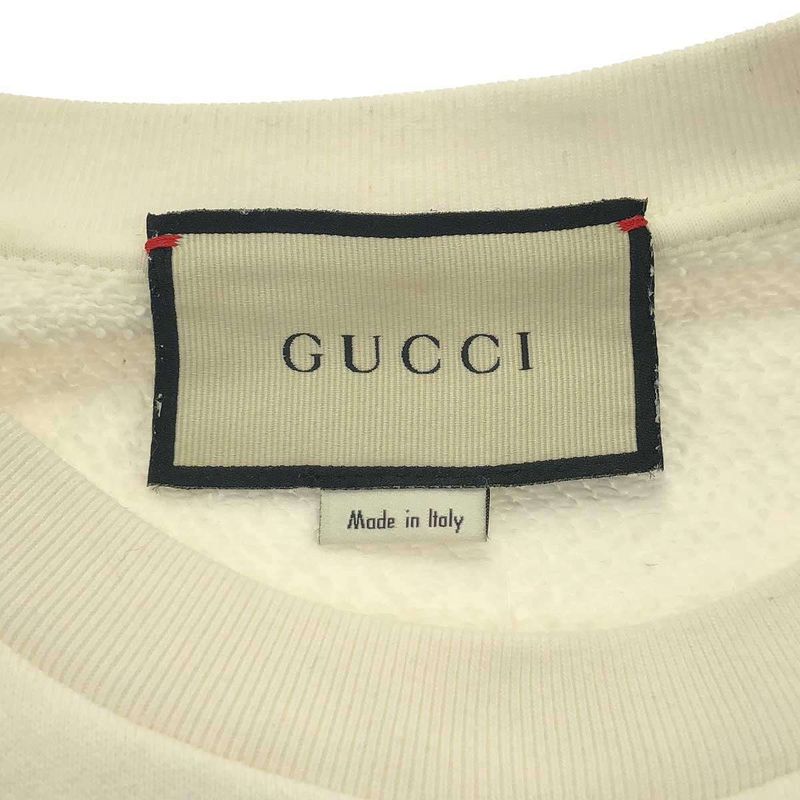 Gucci Beverly Hills Cherry Sweatshirt White Xxs Sneaker