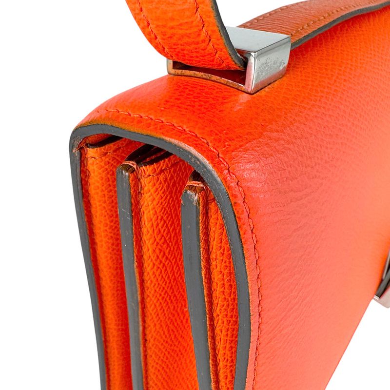 Celine Shoulder Bag Classic Neon Orange