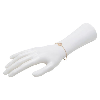 Tiffany & Co. T-toe Circle 18K Yellow Gold Diamond Mother of Pearl