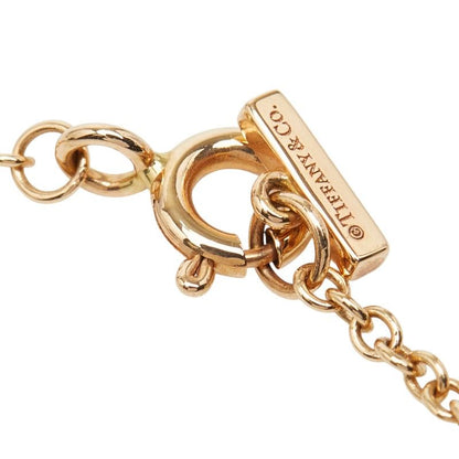 Tiffany & Co. T-toe Circle 18K Yellow Gold Diamond Mother of Pearl