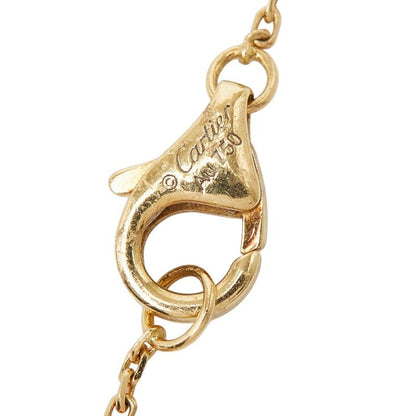 Cartier Amulet de XS 18K Yellow Gold Diamond White Shell Necklace