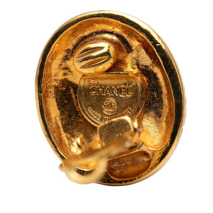 Chanel Vintage Mademoiselle Gold Plated Ring