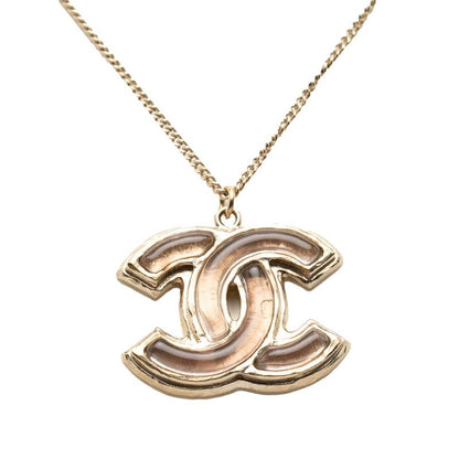 Chanel CC Logo Gold Plated