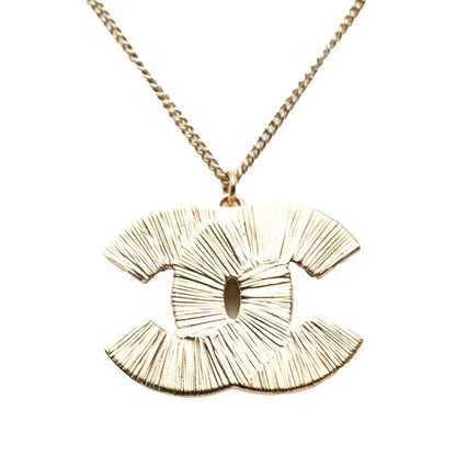 Chanel CC Logo Gold Plated