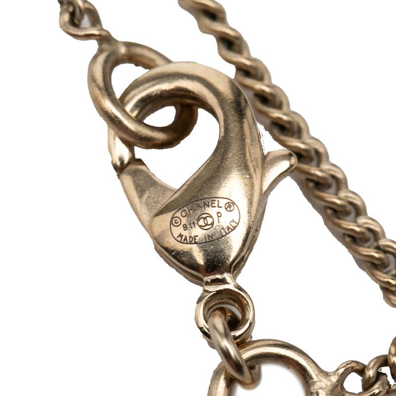 Chanel CC Logo Gold Plated