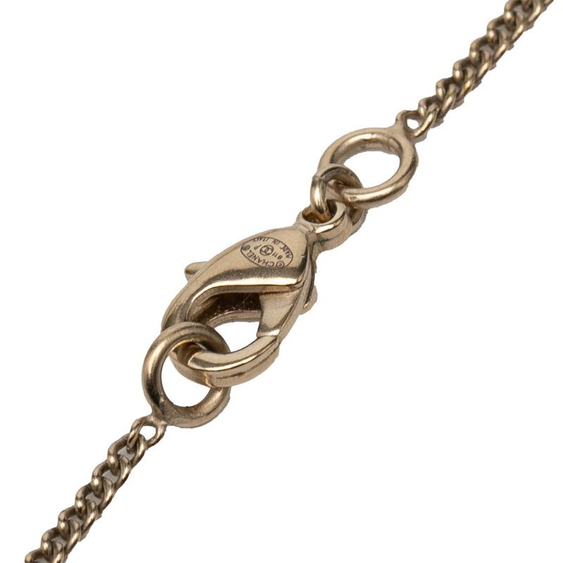 Chanel CC Logo Gold Plated