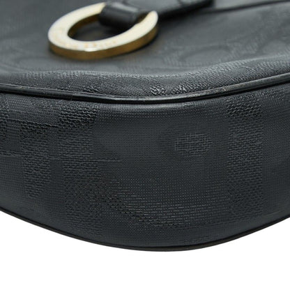 Dior Trotter Crossbody Shoulder Bag Black Leather