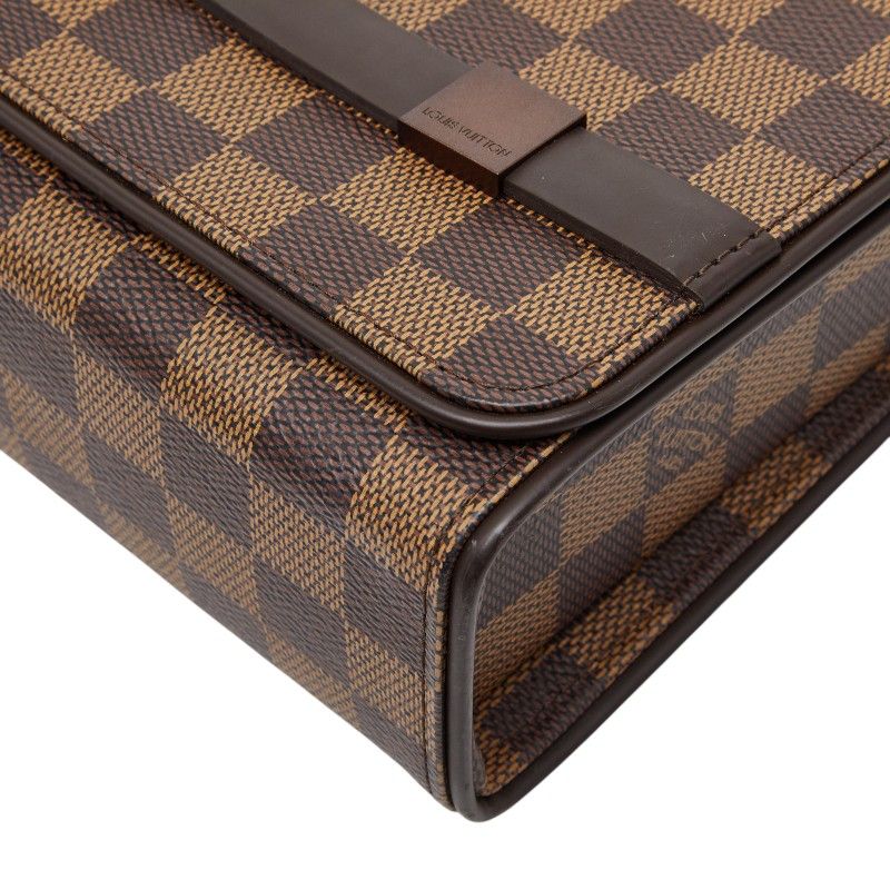 Louis Vuitton Damier Tribeca Mini Brown Leather Shoulder Bag