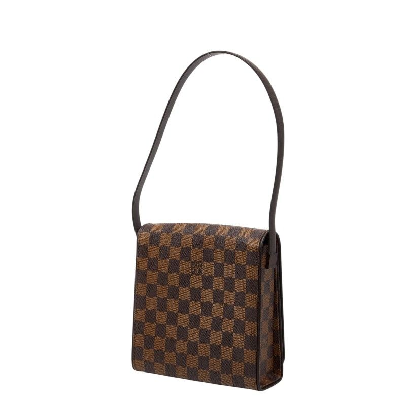 Louis Vuitton Damier Tribeca Mini Brown Leather Shoulder Bag