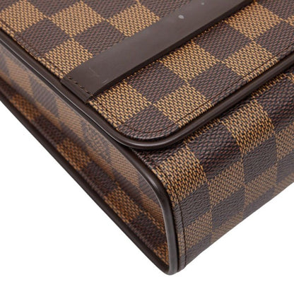 Louis Vuitton Damier Tribeca Mini Brown Leather Shoulder Bag