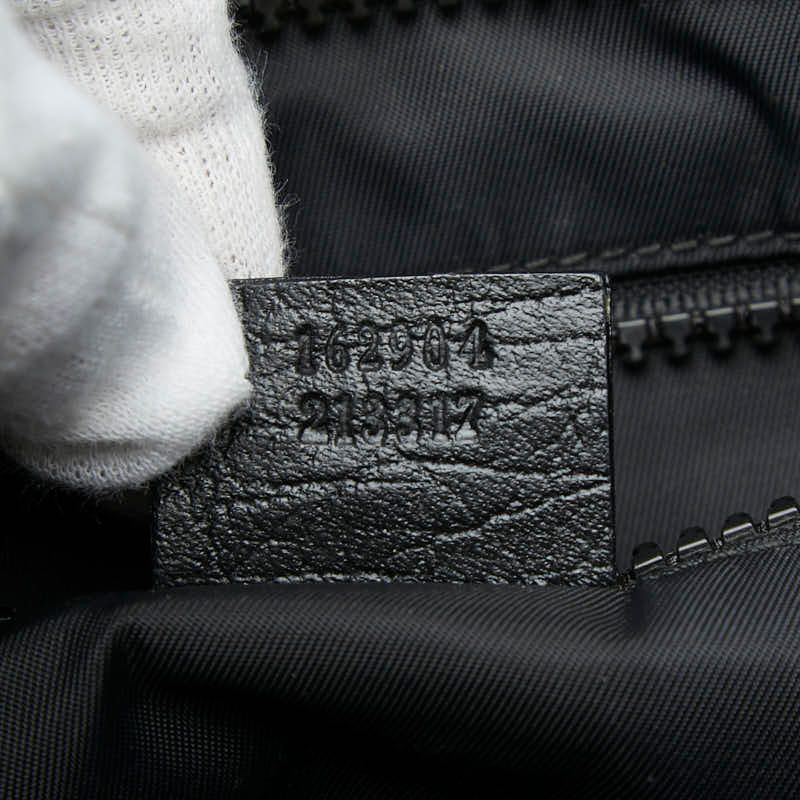 Gucci GG Supreme Crossbody Shoulder Bag Black