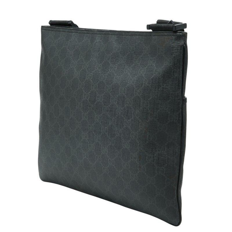 Gucci GG Supreme Crossbody Shoulder Bag Black