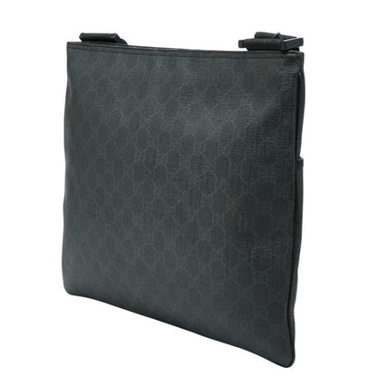Gucci GG Supreme Crossbody Shoulder Bag Black