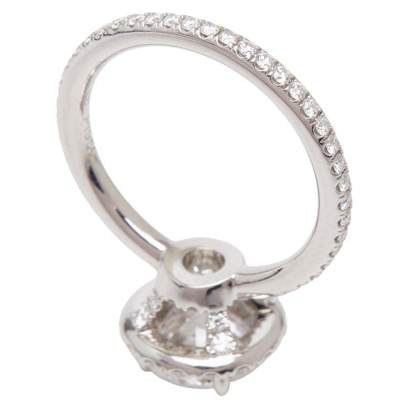 Harry Winston Round Cut Micro Pave Ring