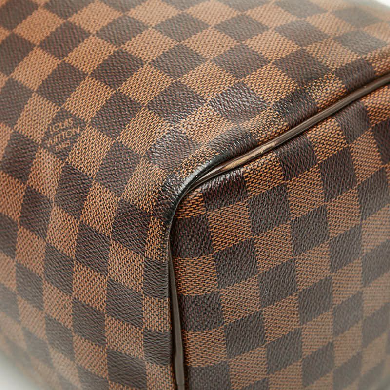 Louis Vuitton Damier Speedy 30 Mini Boston Bag Ebene Brown