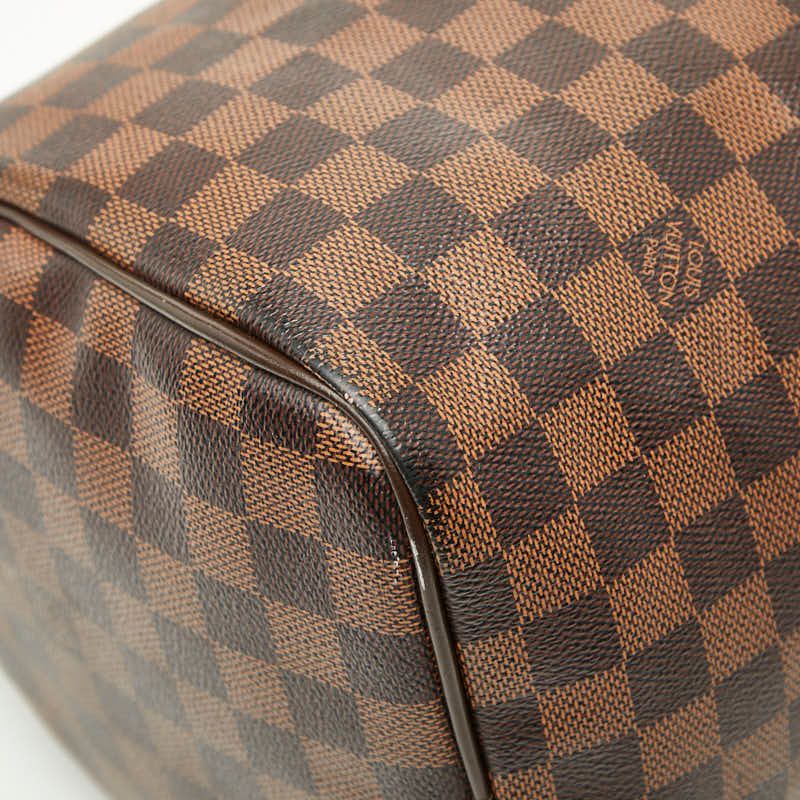 Louis Vuitton Damier Speedy 30 Mini Boston Bag Ebene Brown