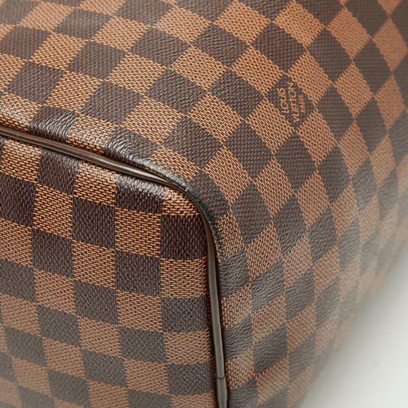 Louis Vuitton Damier Speedy 30 Mini Boston Bag Ebene Brown