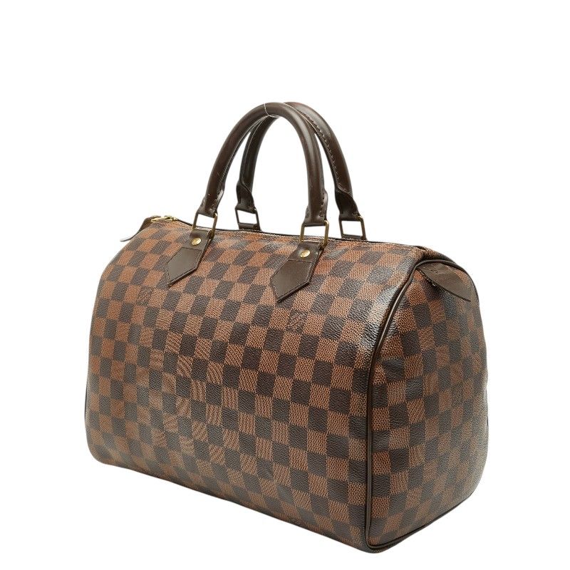 Louis Vuitton Damier Speedy 30 Mini Boston Bag Ebene Brown