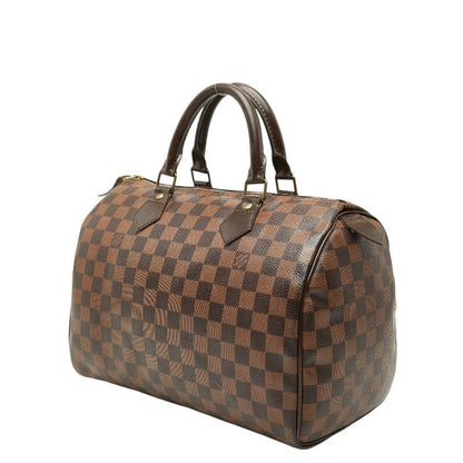 Louis Vuitton Damier Speedy 30 Mini Boston Bag Ebene Brown