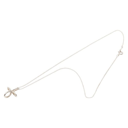 Tiffany & Co. Infinity Cross Elsa Peretti Silver Necklace