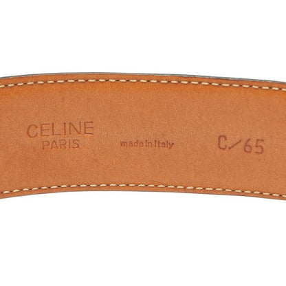 Celine Belt :c 65 Brown Leather