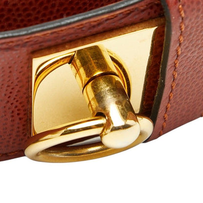 Celine Belt :c 65 Brown Leather