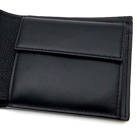 Dior Gravity Leather Bifold Wallet Black