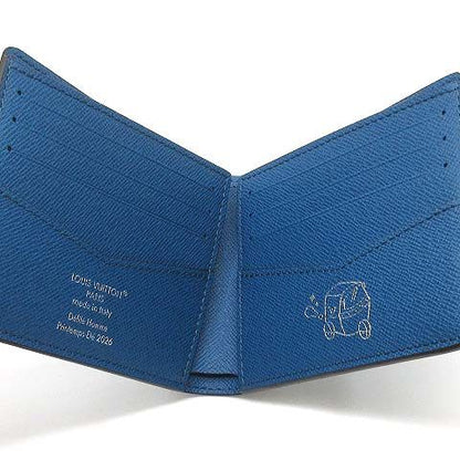 Louis Vuitton Monogram Pigment Portefeuille Calf Bifold Wallet Card