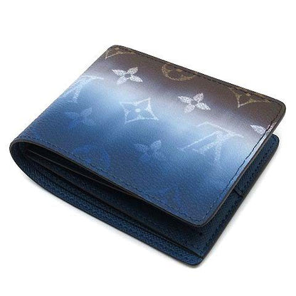 Louis Vuitton Monogram Pigment Portefeuille Calf Bifold Wallet Card