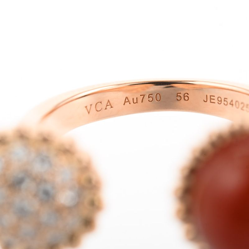 Van Cleef & Arpels Ring Perlee Entrelle Door