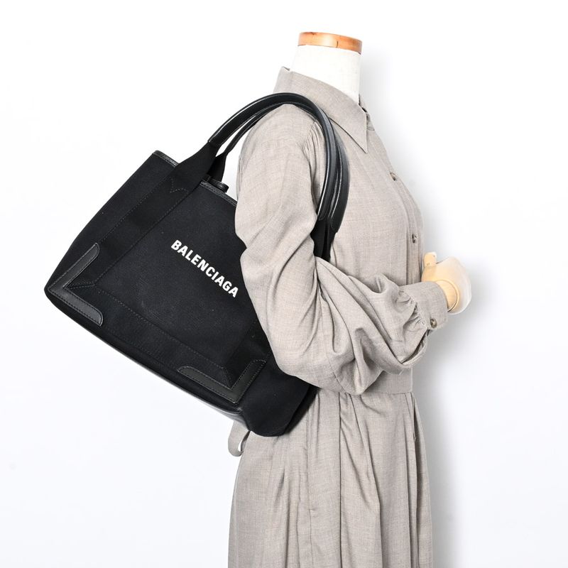 Balenciaga Tote Navy Cabas