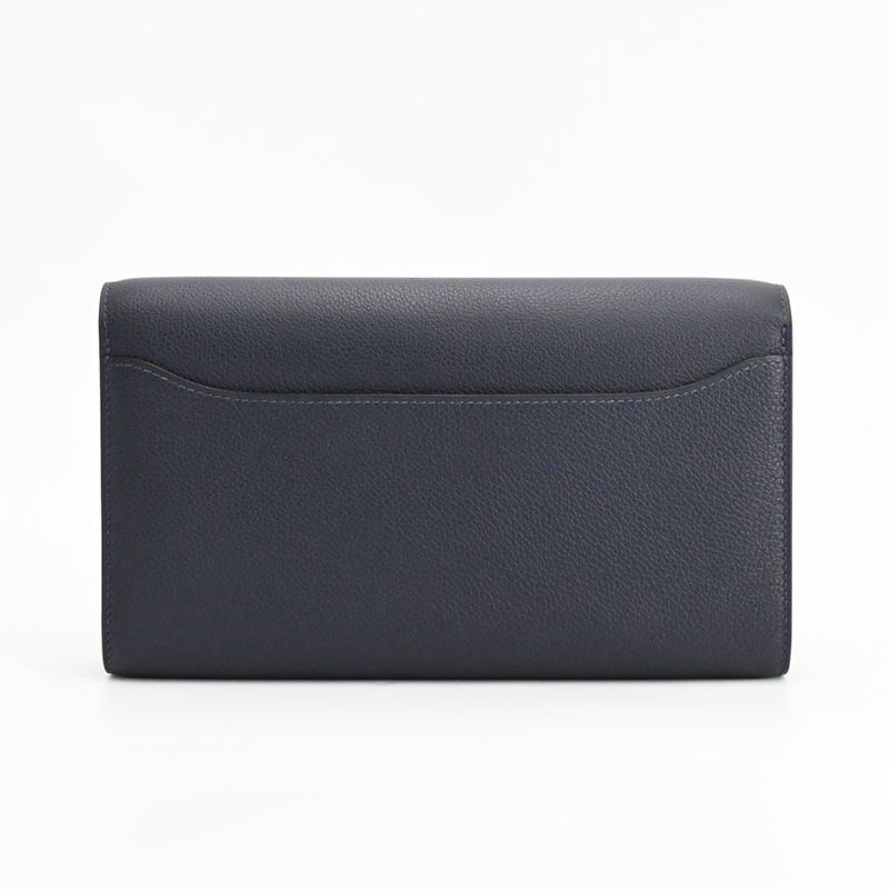 Hermes Shoulder Bag Constance to Go Blue Indigo