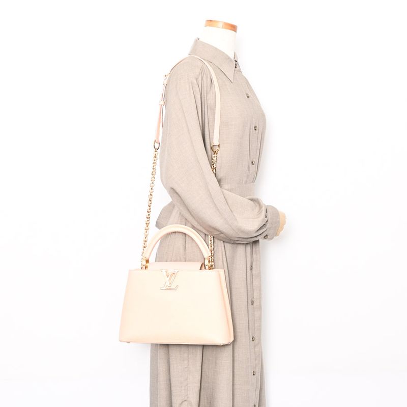 Louis Vuitton Handbag Capucines BB Jaune