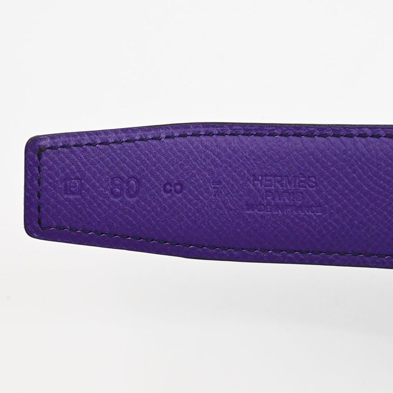 Hermes Belt Chaine D'ancre Blue Hydra Iris