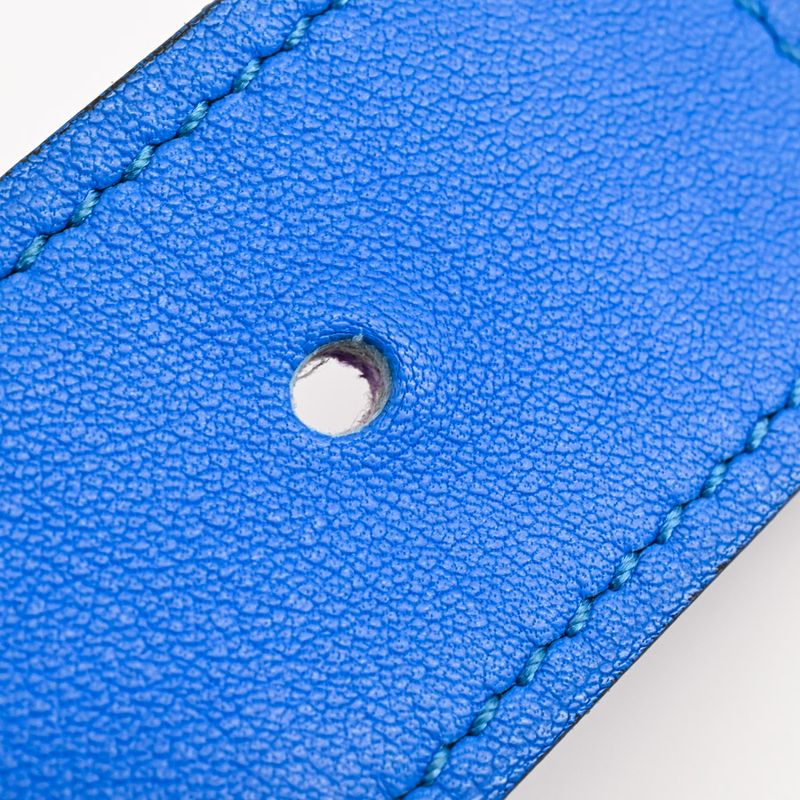Hermes Belt Chaine D'ancre Blue Hydra Iris