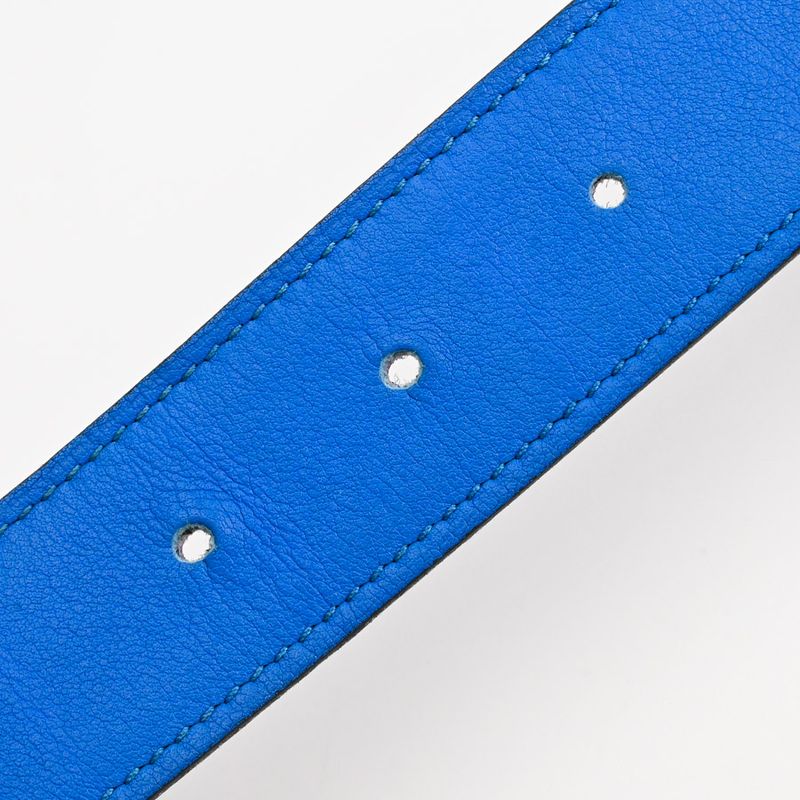 Hermes Belt Chaine D'ancre Blue Hydra Iris