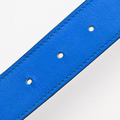 Hermes Belt Chaine D'ancre Blue Hydra Iris