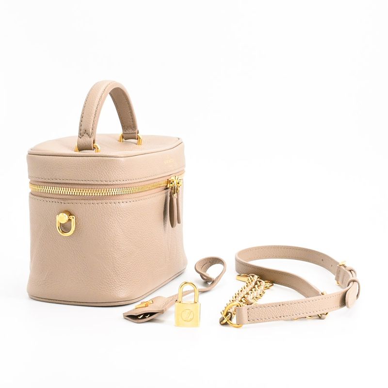 Louis Vuitton Shoulder Bag Vanity PM Tourterelle