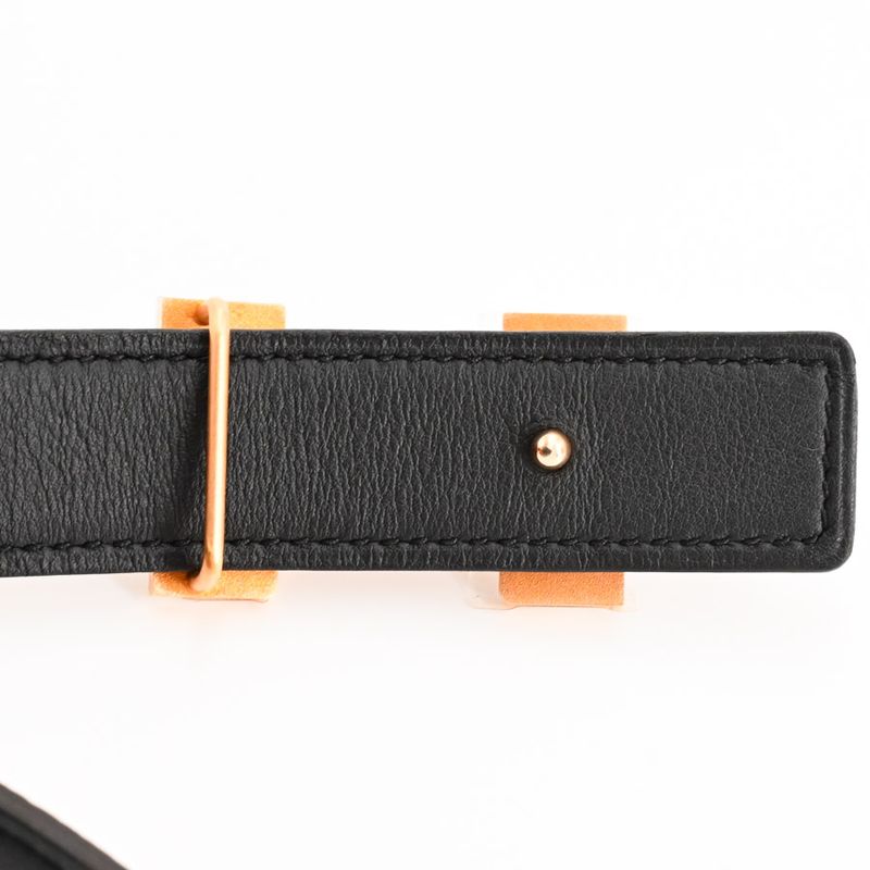 Hermes Belt Mini Constance Black Gold