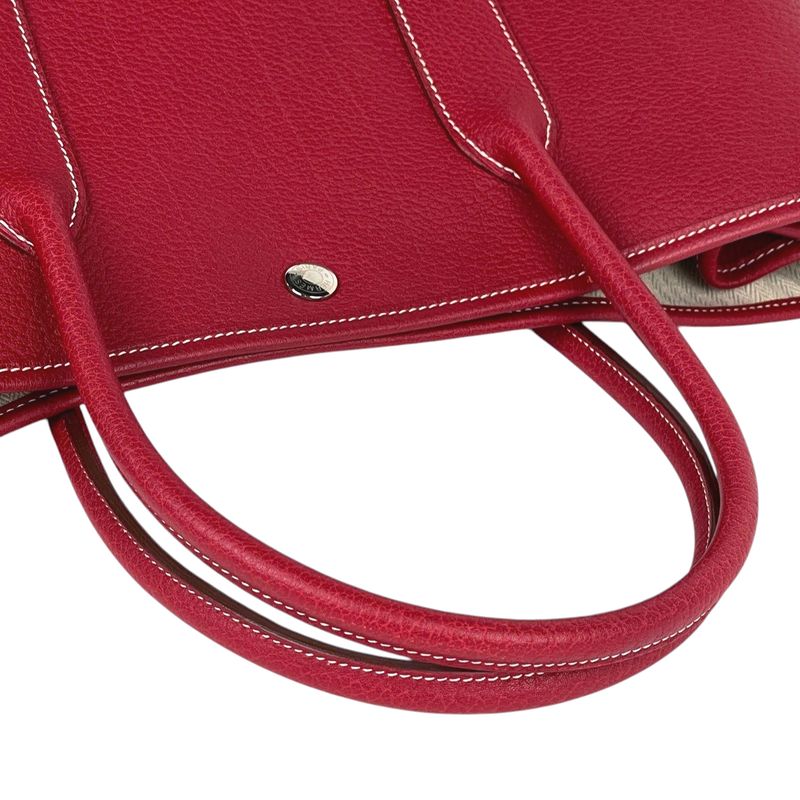 Hermes Garden Party PM Tote Negonda le Jucasac Rouge Kazak