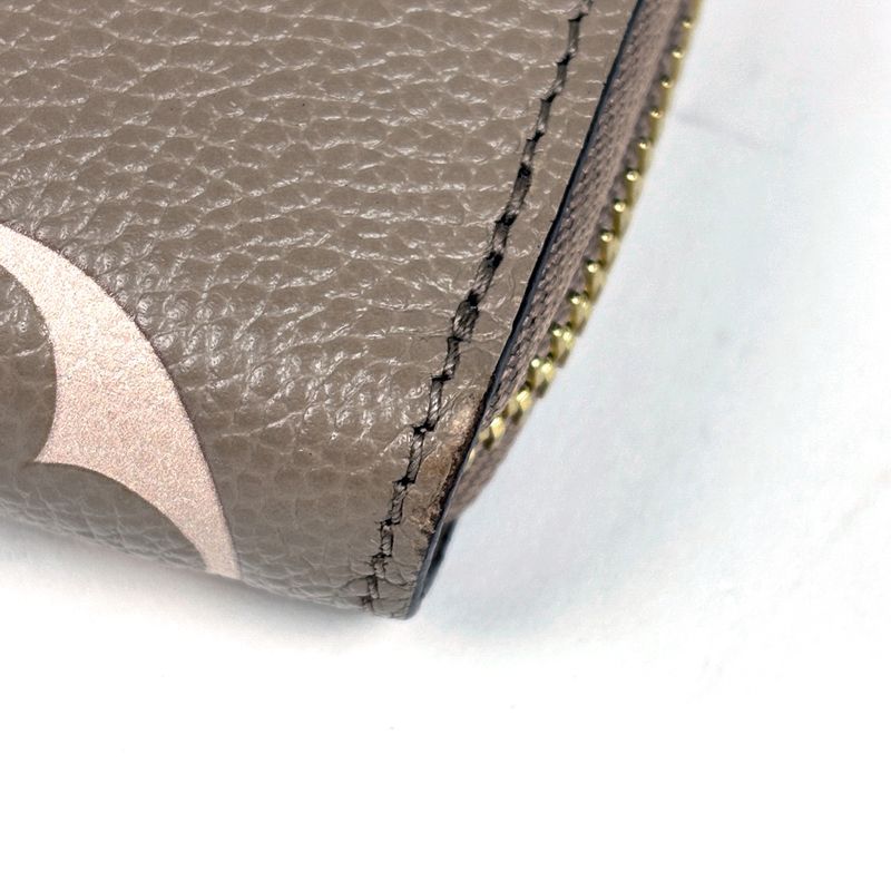 Louis Vuitton Zippy Wallet Round Zip Around Monogram Giant Tourtre Le Cles -mu