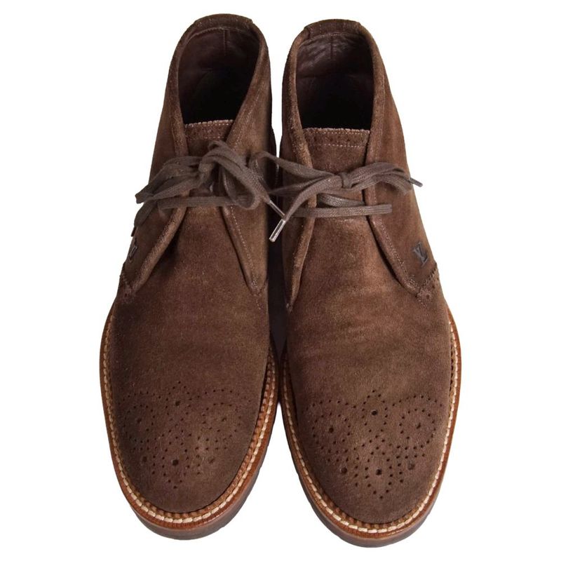Louis Vuitton Boots Chukka LV Logo