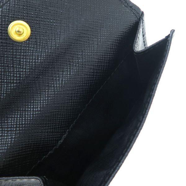Prada Saffiano Compact Wallet