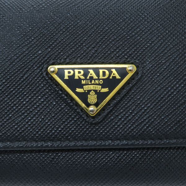Prada Saffiano Compact Wallet