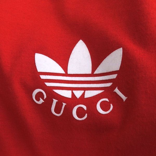Gucci Adidas Dress Cotton Red